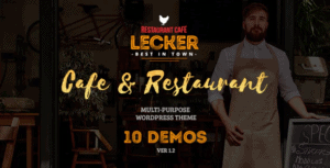 Lecker | Cafe & Restaurant WordPress Theme