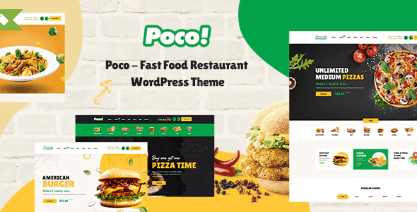 Poco - Fast Food Restaurant WordPress Theme